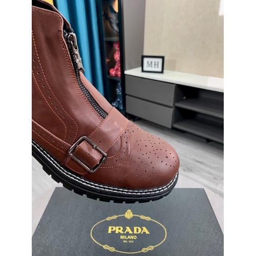 Replica Prada Boots For Men #924385 $102.00 USD for Wholesale