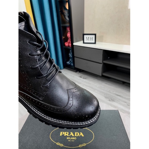 Replica Prada Boots For Men #924388 $102.00 USD for Wholesale