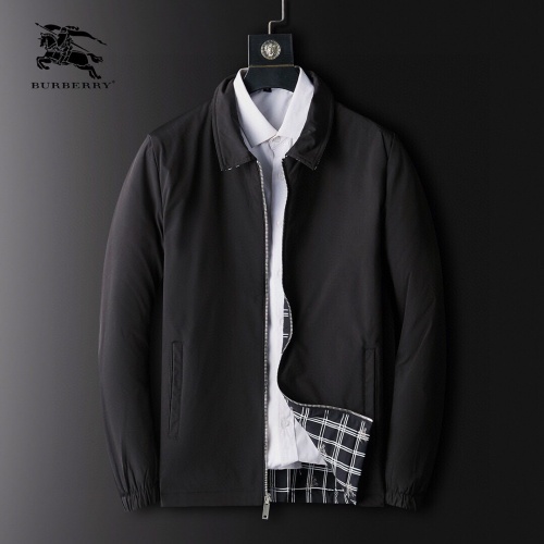 Replica Burberry Down Feather Coat Long Sleeved For Men #924490 $72.00 USD for Wholesale