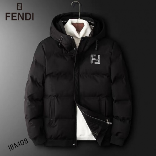 Fendi Down Feather Coat Long Sleeved For Men #924514 $72.00 USD, Wholesale Replica Fendi Down Feather Coat