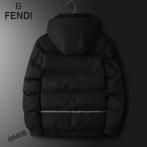 Replica Fendi Down Feather Coat Long Sleeved For Men #924514 $72.00 USD for Wholesale