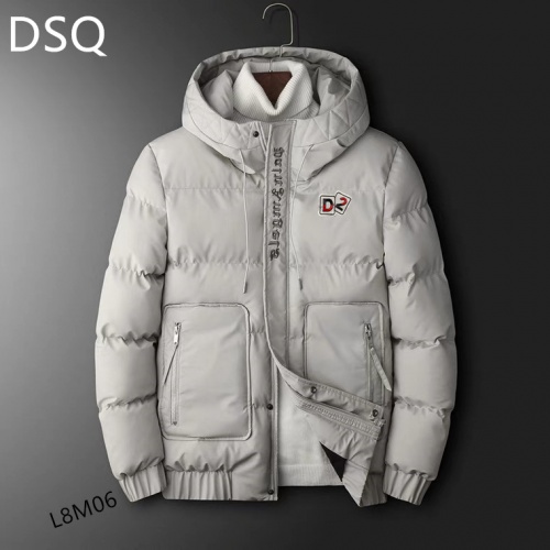 Dsquared Down Feather Coat Long Sleeved For Men #924515 $72.00 USD, Wholesale Replica Dsquared Down Feather Coat