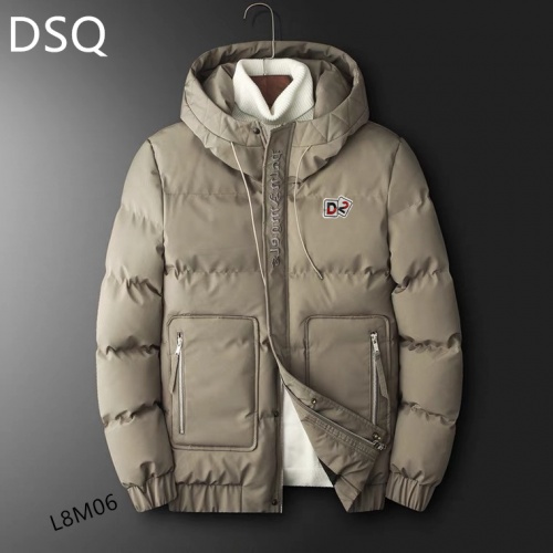 Dsquared Down Feather Coat Long Sleeved For Men #924516 $72.00 USD, Wholesale Replica Dsquared Down Feather Coat