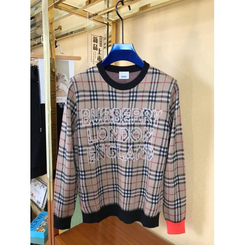 Burberry Sweaters Long Sleeved For Men #924534 $48.00 USD, Wholesale Replica Burberry Sweaters