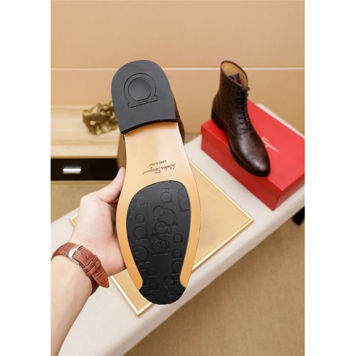 Replica Salvatore Ferragamo Boots For Men #924592 $115.00 USD for Wholesale