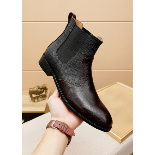 Replica Salvatore Ferragamo Boots For Men #924594 $115.00 USD for Wholesale
