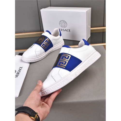 Replica Versace Casual Shoes For Men #924647 $76.00 USD for Wholesale