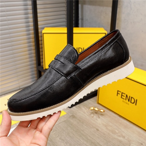 Replica Fendi Casual Shoes For Men #924673 $85.00 USD for Wholesale
