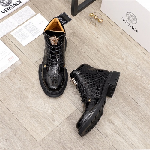 Replica Versace Boots For Men #924687 $96.00 USD for Wholesale