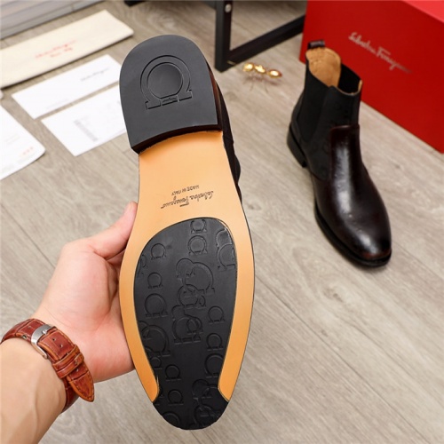 Replica Salvatore Ferragamo Boots For Men #924694 $98.00 USD for Wholesale