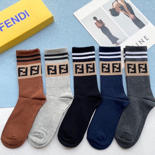 Fendi Socks #924844 $29.00 USD, Wholesale Replica Fendi Socks
