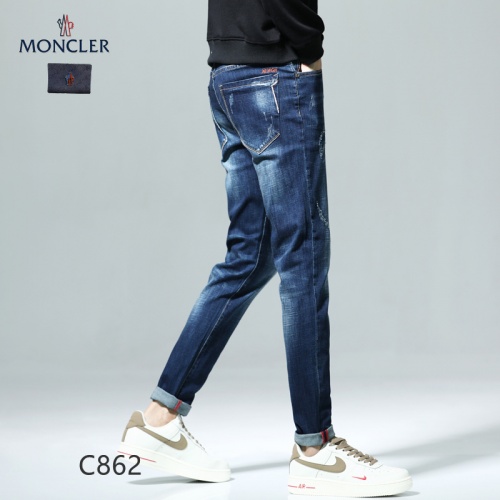 Replica Moncler Jeans For Men #924898 $48.00 USD for Wholesale