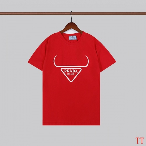 Prada T-Shirts Short Sleeved For Men #924921