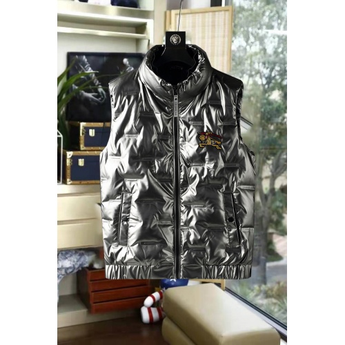 Burberry Down Feather Coat Sleeveless For Men #925064 $76.00 USD, Wholesale Replica Burberry Down Feather Coat