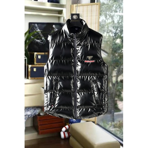 Prada Down Feather Coat Sleeveless For Men #925091 $76.00 USD, Wholesale Replica Prada Down Feather Coat