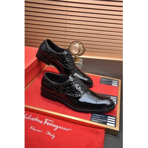 Salvatore Ferragamo Leather Shoes For Men #925095 $85.00 USD, Wholesale Replica Salvatore Ferragamo Leather Shoes
