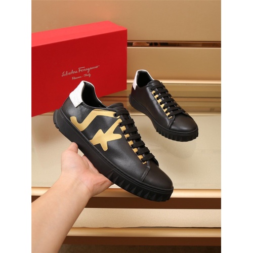 Replica Salvatore Ferragamo Casual Shoes For Men #925114 $82.00 USD for Wholesale