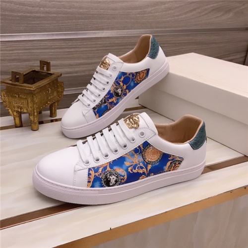 Replica Versace Casual Shoes For Men #925148 $76.00 USD for Wholesale