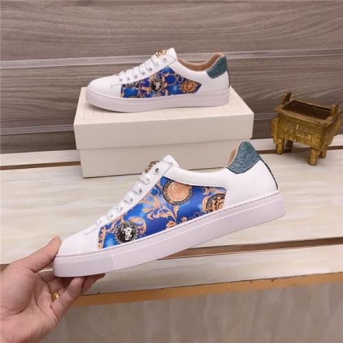 Replica Versace Casual Shoes For Men #925148 $76.00 USD for Wholesale