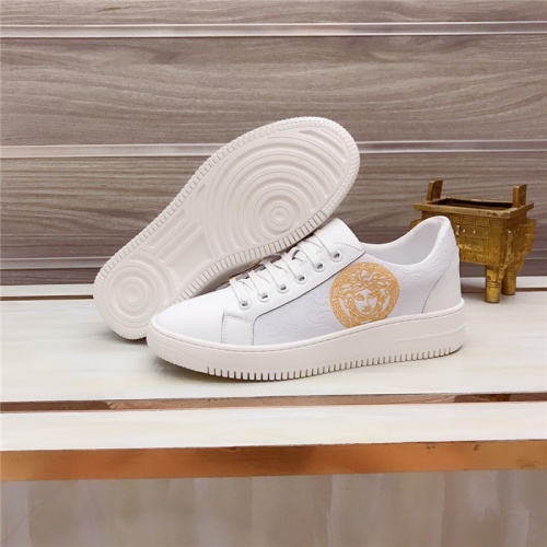 Replica Versace Casual Shoes For Men #925155 $76.00 USD for Wholesale