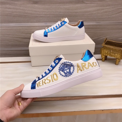 Replica Versace Casual Shoes For Men #925161 $76.00 USD for Wholesale