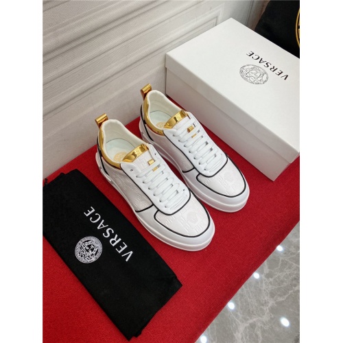Versace Casual Shoes For Men #925419 $72.00 USD, Wholesale Replica Versace Casual Shoes