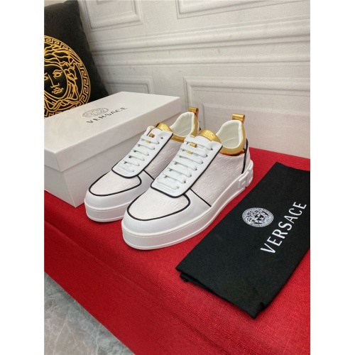 Replica Versace Casual Shoes For Men #925419 $72.00 USD for Wholesale