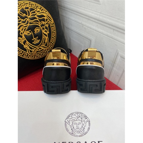 Replica Versace Casual Shoes For Men #925420 $72.00 USD for Wholesale