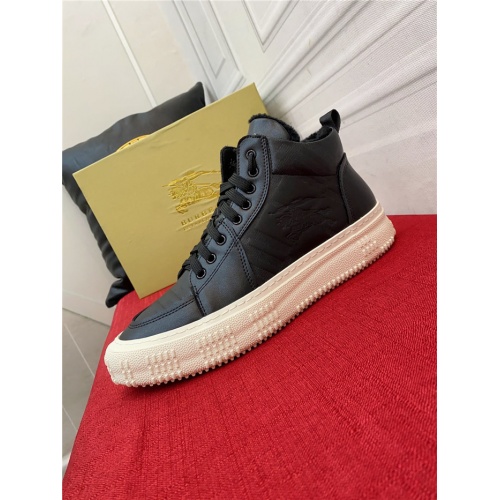 Replica Burberry High Tops Shoes For Men #925426 $80.00 USD for Wholesale