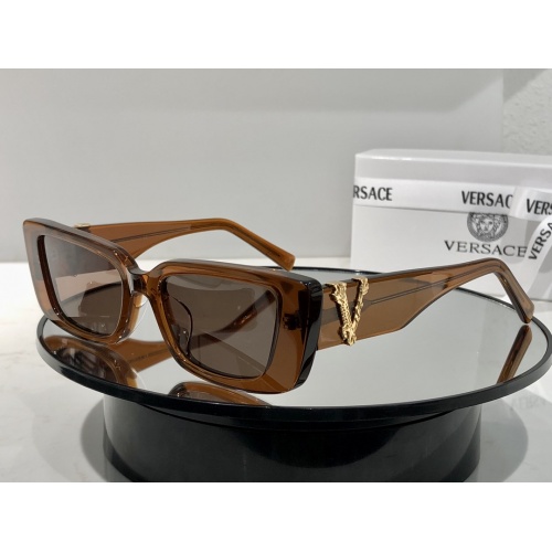Versace AAA Quality Sunglasses For Women #925632 $62.00 USD, Wholesale Replica Versace AAA Quality Sunglasses