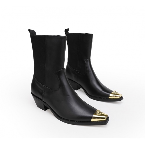 Versace Boots For Women #925707 $115.00 USD, Wholesale Replica Versace Boots
