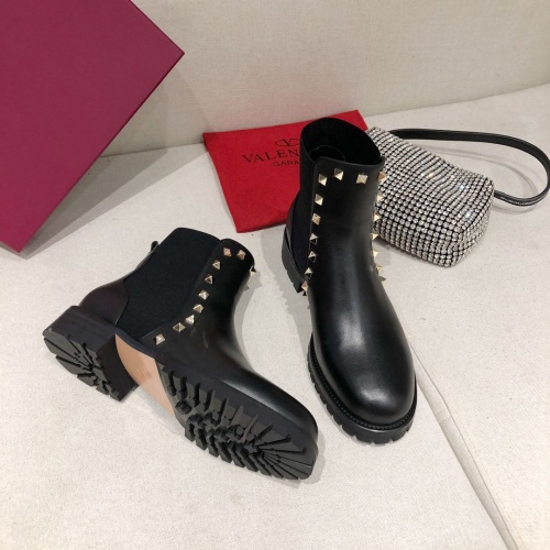 Replica Valentino Boots For Women #925710 $92.00 USD for Wholesale