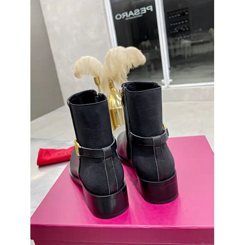 Replica Valentino Boots For Women #925711 $98.00 USD for Wholesale