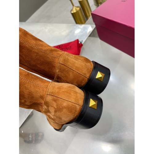 Replica Valentino Boots For Women #925714 $98.00 USD for Wholesale