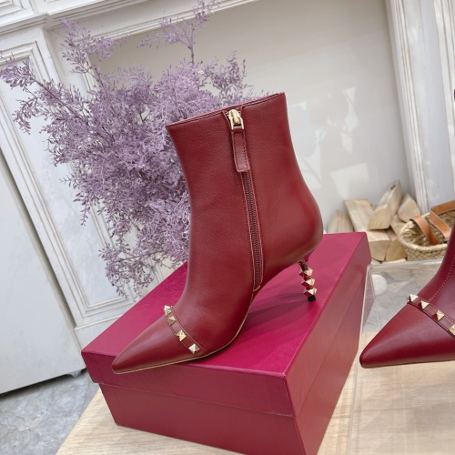 Replica Valentino Boots For Women #925724 $112.00 USD for Wholesale