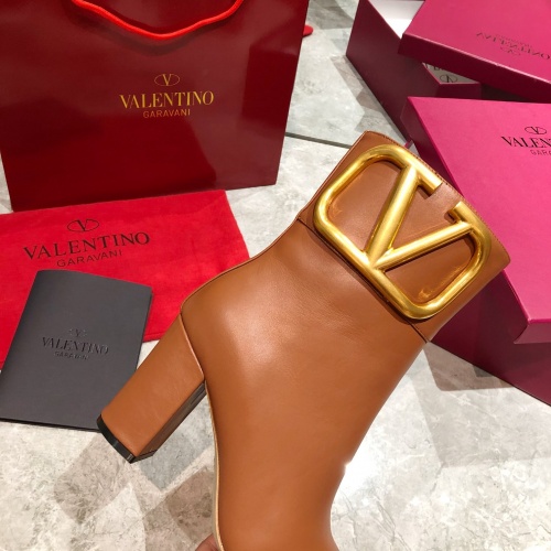 Replica Valentino Boots For Women #925727 $112.00 USD for Wholesale
