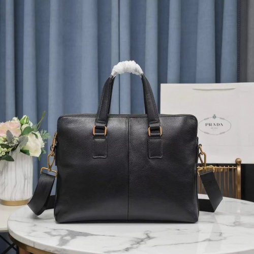 Replica Prada AAA Man Handbags #925740 $102.00 USD for Wholesale