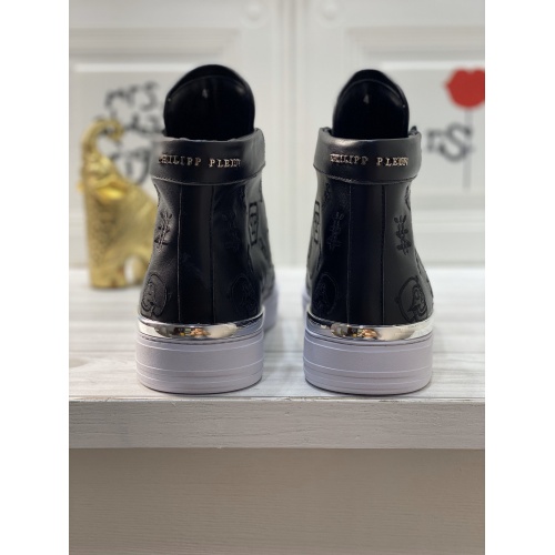 Replica Philipp Plein PP High Tops Shoes For Men #925751 $100.00 USD for Wholesale