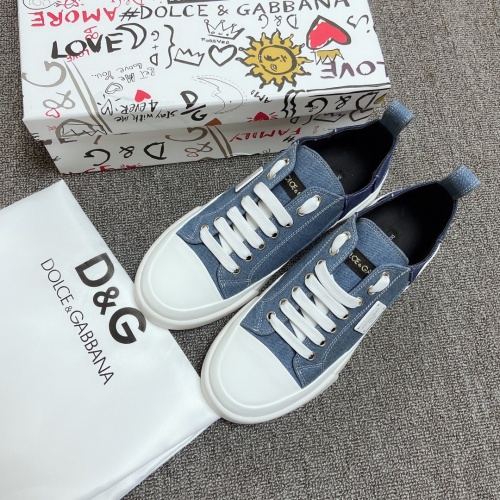 Replica Dolce & Gabbana D&G Casual Shoes For Men #925756 $92.00 USD for Wholesale