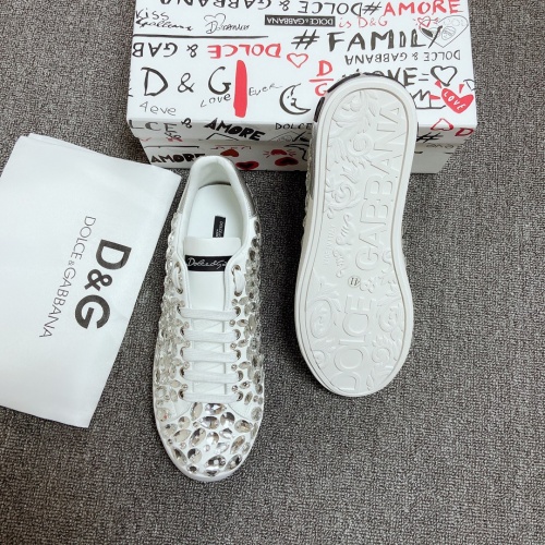 Replica Dolce & Gabbana D&G Casual Shoes For Women #925791 $112.00 USD for Wholesale