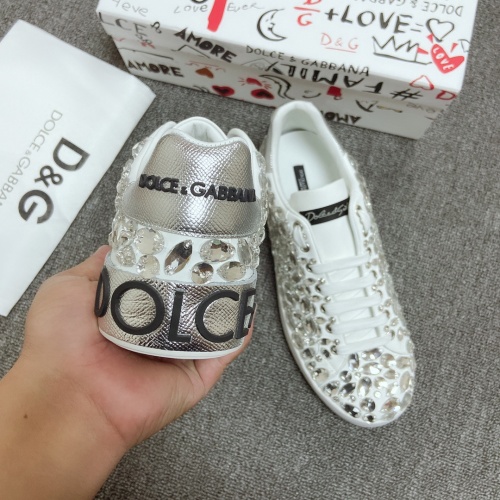 Replica Dolce & Gabbana D&G Casual Shoes For Women #925791 $112.00 USD for Wholesale