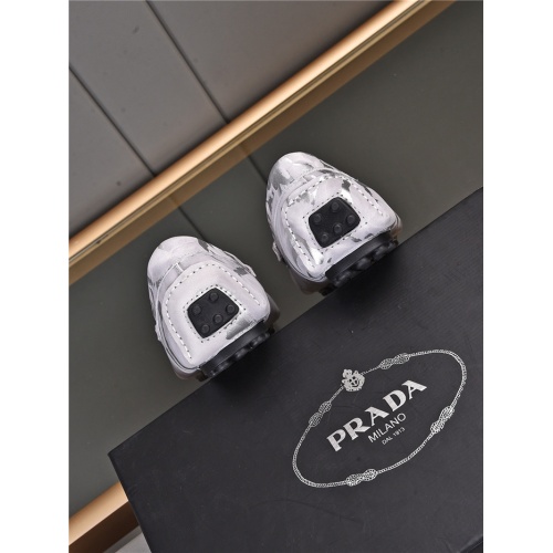 Replica Prada Leather Shoes For Men #925906 $80.00 USD for Wholesale