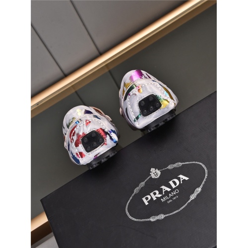 Replica Prada Leather Shoes For Men #925909 $80.00 USD for Wholesale