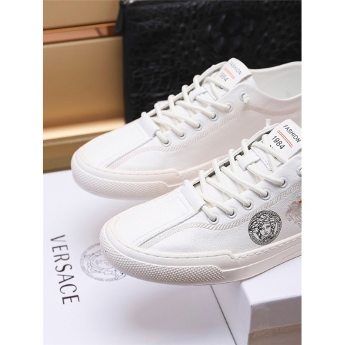 Replica Versace Casual Shoes For Men #925964 $80.00 USD for Wholesale