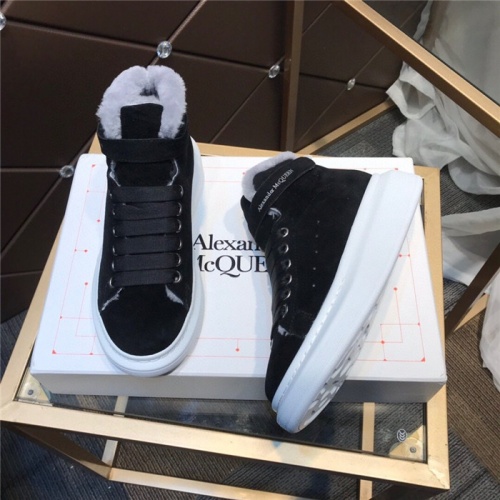 Replica Alexander McQueen High Tops Shoes For Women #926291 $115.00 USD for Wholesale