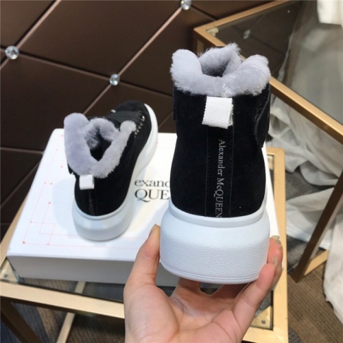 Replica Alexander McQueen High Tops Shoes For Women #926291 $115.00 USD for Wholesale