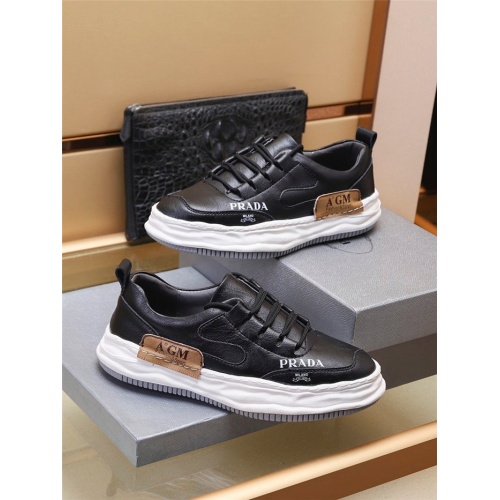 Replica Prada Casual Shoes For Men #926314 $85.00 USD for Wholesale