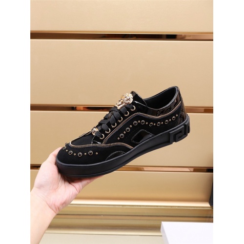 Replica Versace Casual Shoes For Men #926330 $85.00 USD for Wholesale
