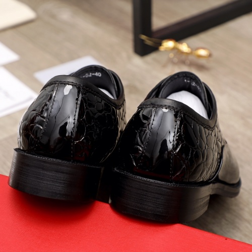 Replica Salvatore Ferragamo Leather Shoes For Men #926551 $82.00 USD for Wholesale
