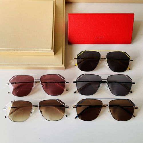 Replica Fendi AAA Quality Sunglasses #926601 $48.00 USD for Wholesale